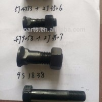 Grade 12.9 plow bolt nut track bolt nut sprocket segment bolt nut6V0937+7H3607/5J4773+2J3506/4J9058+2J3507/9S1838