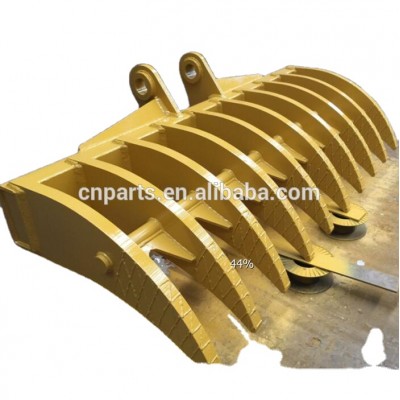 10 tine teeth hardox/Nm400 Excavator  root rake bucket